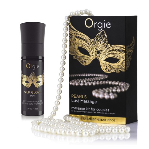 Силиконовый массажный гель и жемчужное ожерелье Orgie PEARLS LUST MASSAGE_1 Силиконовый массажный гель и жемчужное ожерелье Orgie PEARLS LUST MASSAGE_1