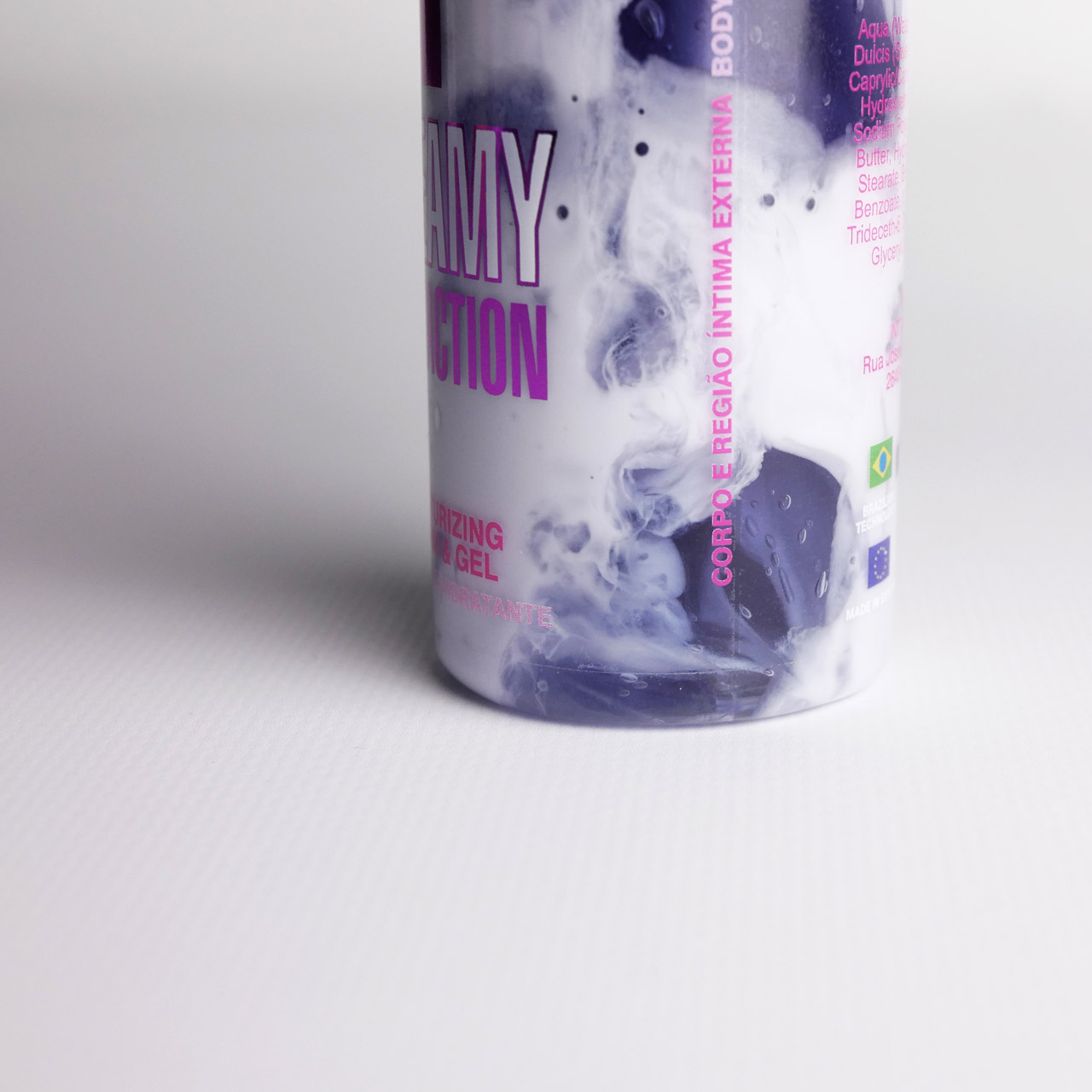 Увлажняющий крем-гель для тела CREAMY ATTRACTION BLACKBERRY, 100 мл_4