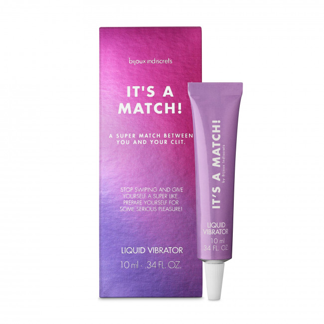 Жидкий вибратор Bijoux Indiscrets IT'S A MATCH, 10 мл_1