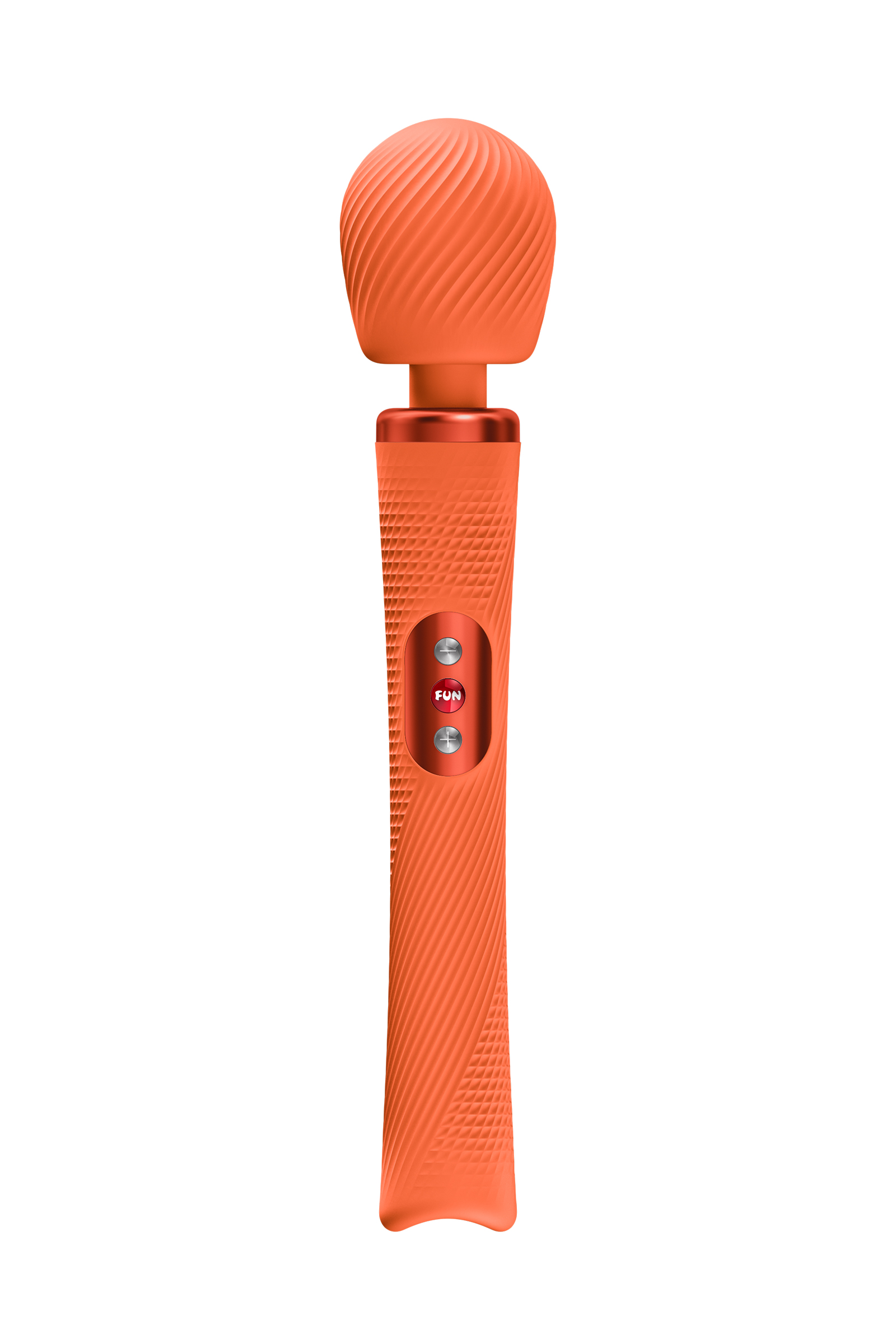 Вибромассажер Fun Factory VIM VIBRATING WAND, силикон, оранжевый, 31,3 см_3