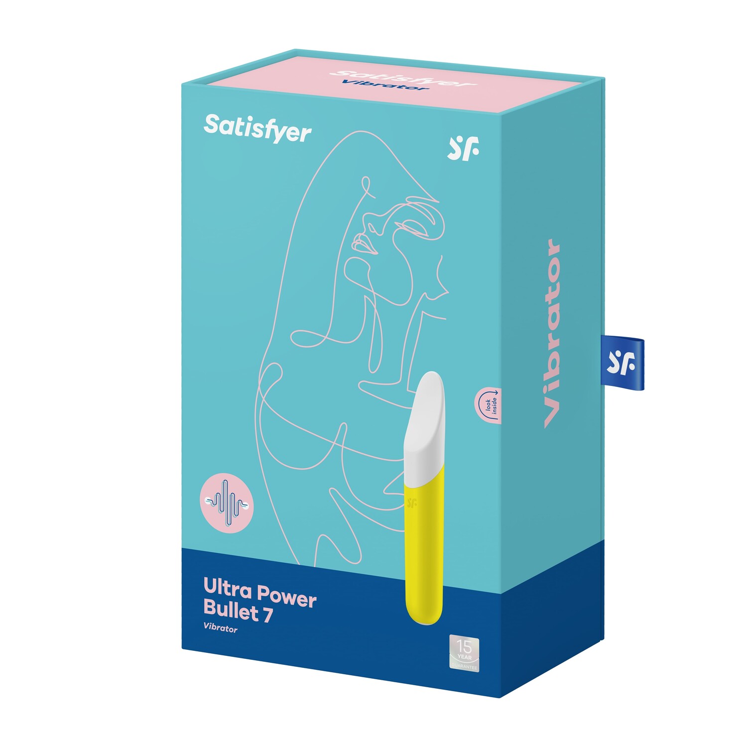 Мини вибромассажер Satisfyer Ultra Power Bullet 7, желтый_1