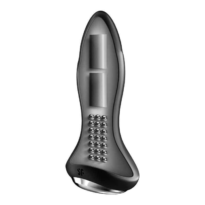 Анальная пробка с вибрацией и ротацией Satisfyer Rotator Plug 1+ черная_2