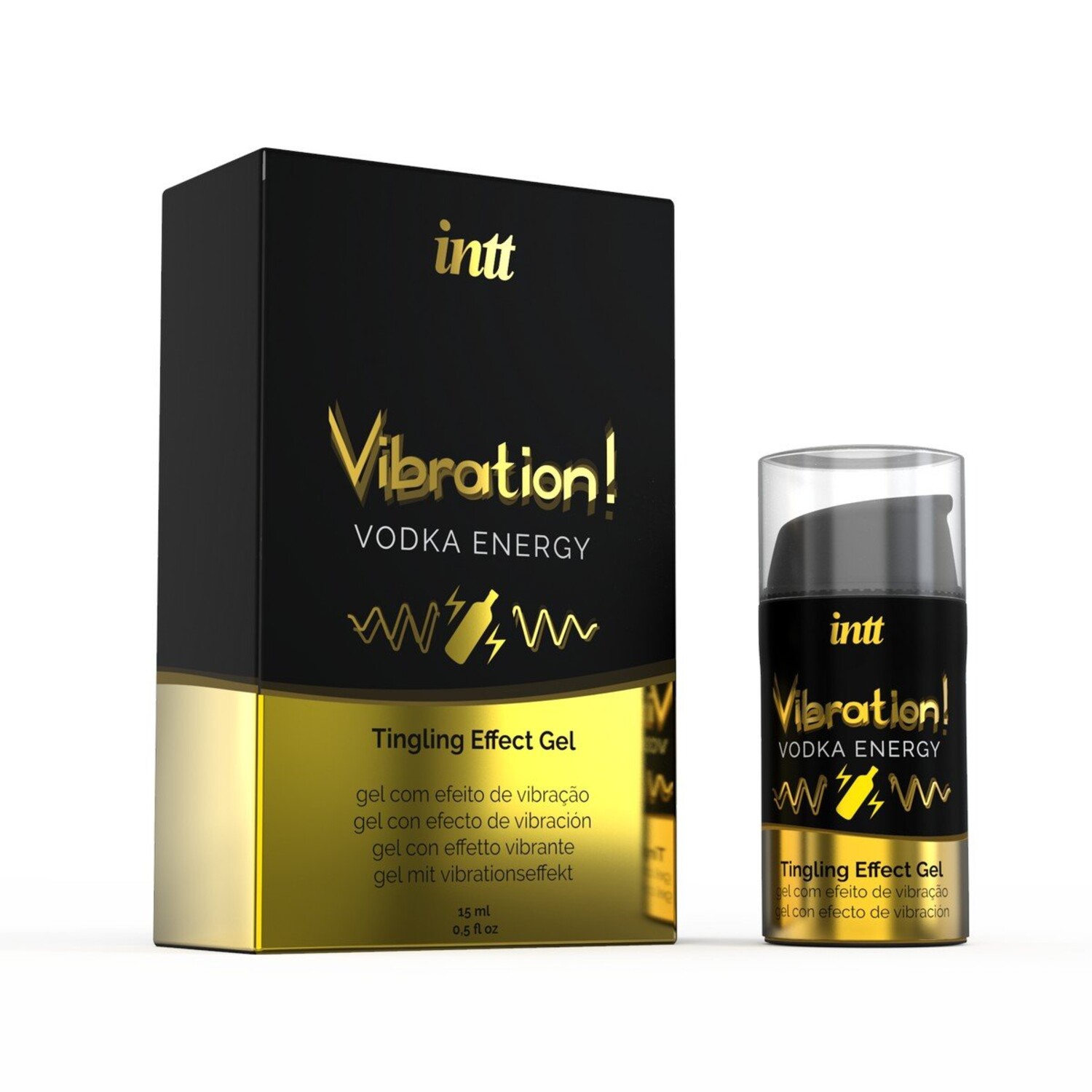 Жидкий интимный гель с эффектом вибрации Vodka Energy, 15мл_3