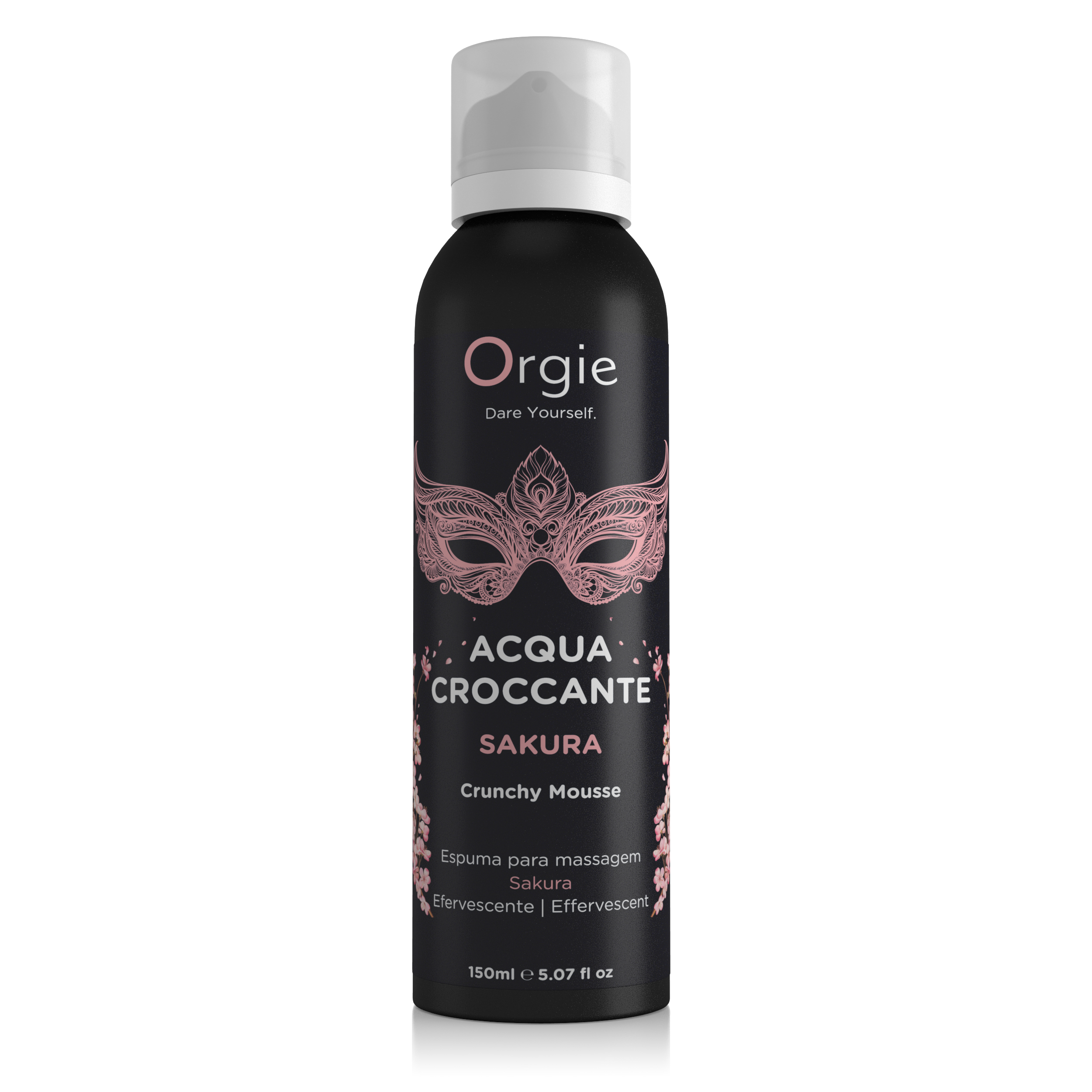Хрустящая пенка для массажа Orgie Acqua Croccante Sakura 150 мл_4