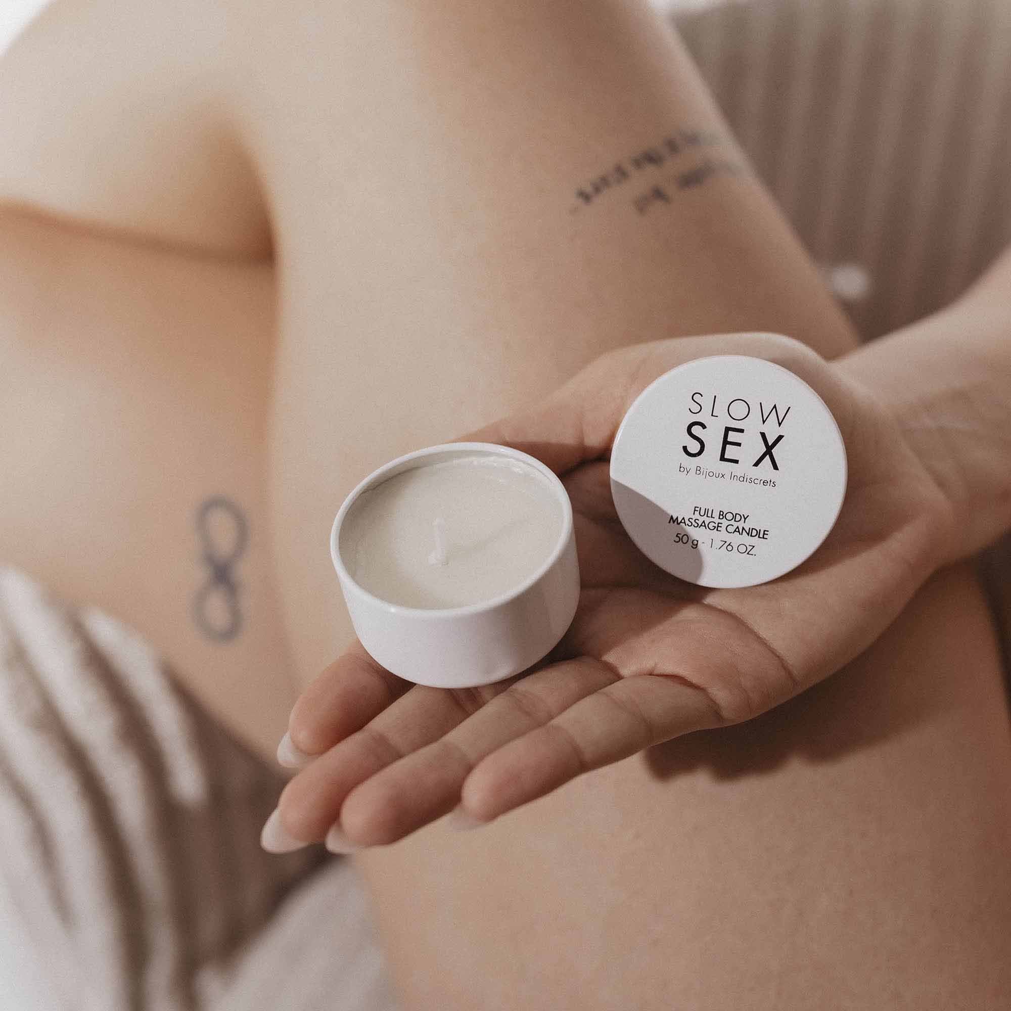 Массажная свеча для всего тела Bijoux Indiscrets Slow Sex, 50 г_4 Массажная свеча для всего тела Bijoux Indiscrets Slow Sex, 50 г_4