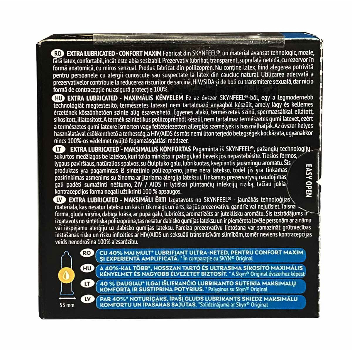Презервативы SKYN Extra Lubricated № 3_3