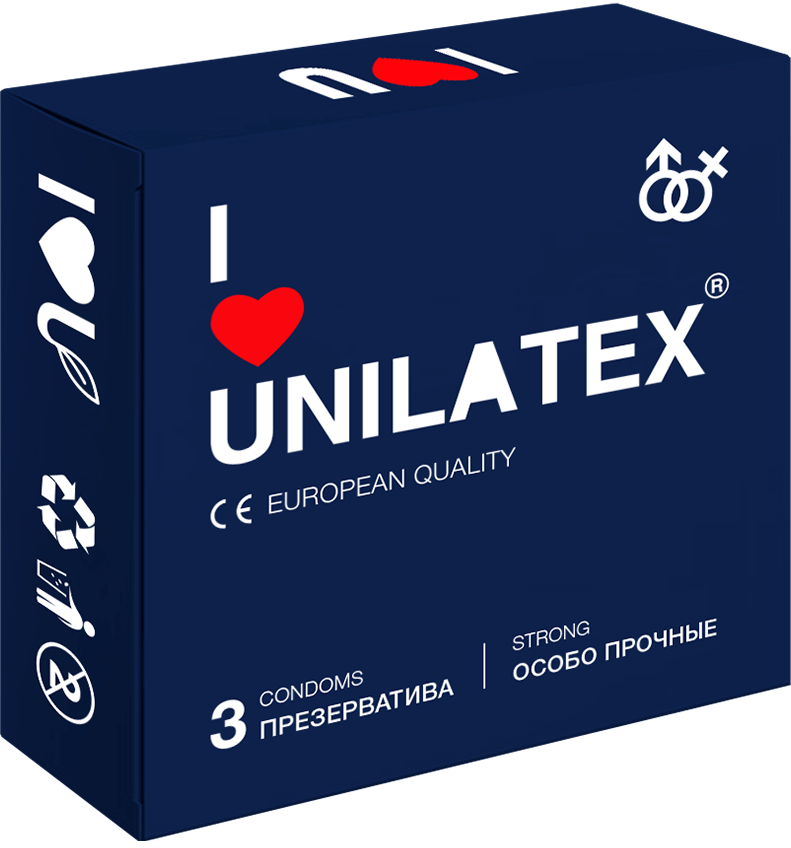 Презервативы ультрапрочные Unilatex Extra Strong 3 шт_2