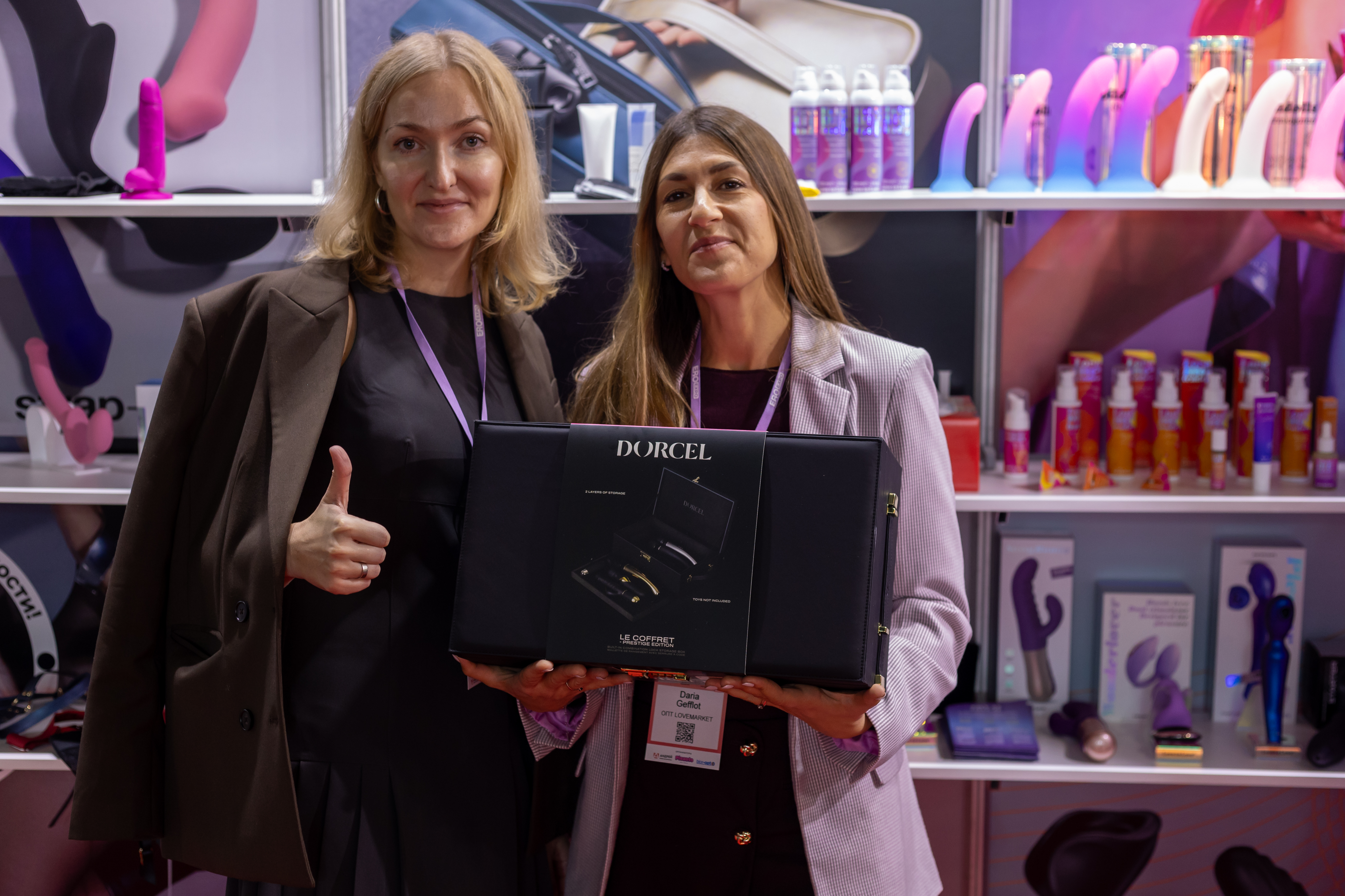 Ольга Третьякова с Daria GEFFLOT (представитель группы брендов от LovelyPlanet) 2025