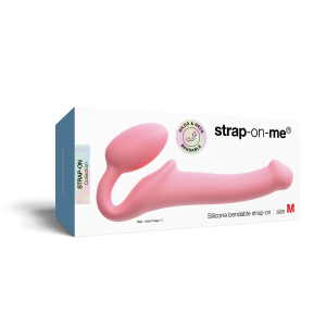 Bendable-strap-on-fake-PINK-M-R