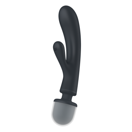 Вибратор-ванд 2 в 1 Satisfyer Triple Lover, серый_9