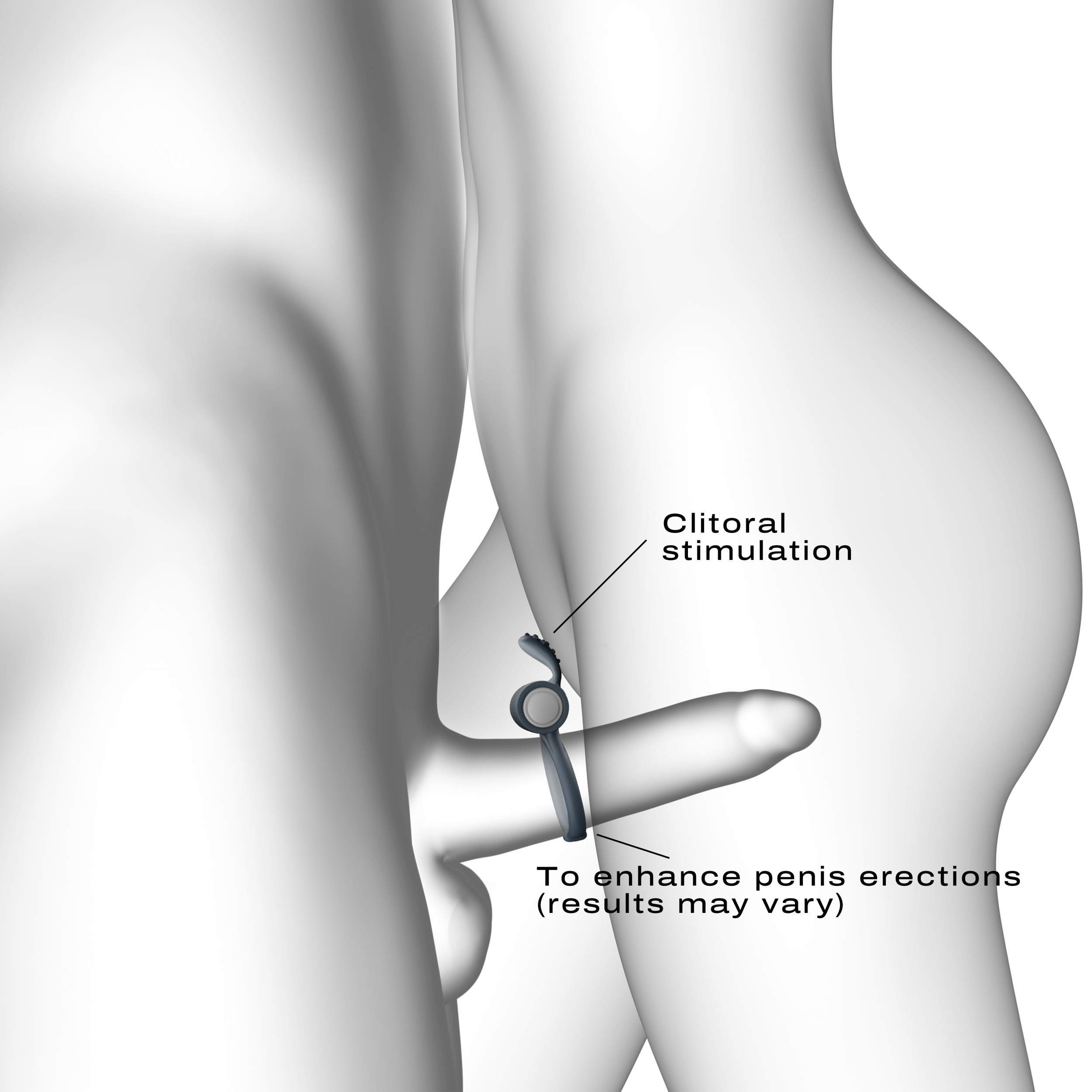 Эрекционное кольцо DORCEL POWER CLIT BLACK_3