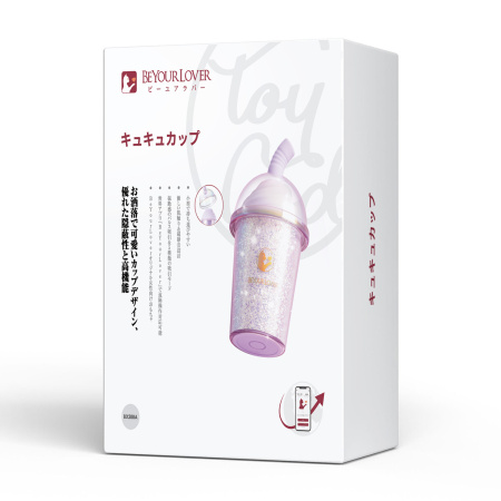 Вакуумный мини-стимулятор BeYourLover Joy Cup с подогревом, Shining version_10