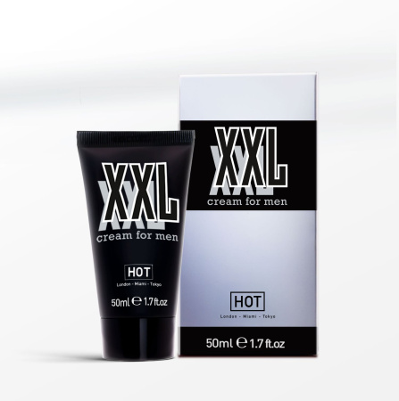 Крем увеличивающий объем пениса для мужчин HOT XXL 50 мл_1