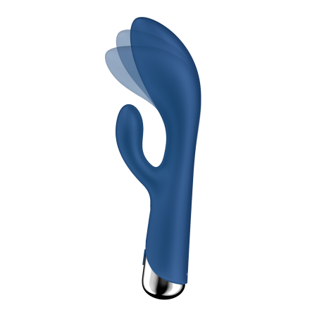 Вибратор кролик Satisfyer Spinning Rabbit 1, голубой_3