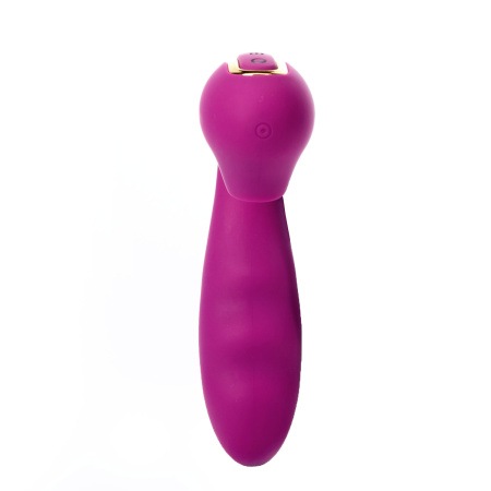 Вакуумный стимулятор BeYourLover Tara с LED-дисплеем и двойным нагревом, фиолетовый_9