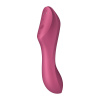 Вакуумно-клиторальный вибромассажер Satisfyer Curvy Trinity 3, красный_5