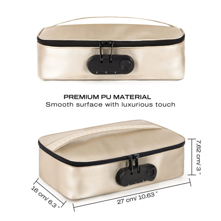 Сумочка для хранения игрушек Dorcel DISCREET BOX LUXURY GOLD_6