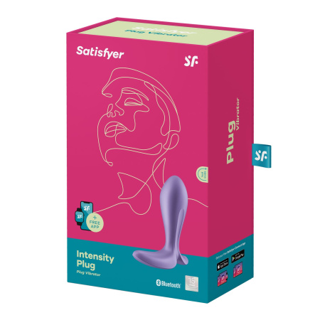 Анальный вибростимулятор Satisfyer Intensity Plug, фиолетовый_6