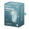 Вакуумный стимулятор клитора Satisfyer Mission Control, голубой_2