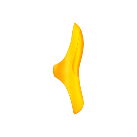 Satisfyer-teaser-yellow-finger-vibrator-side-view