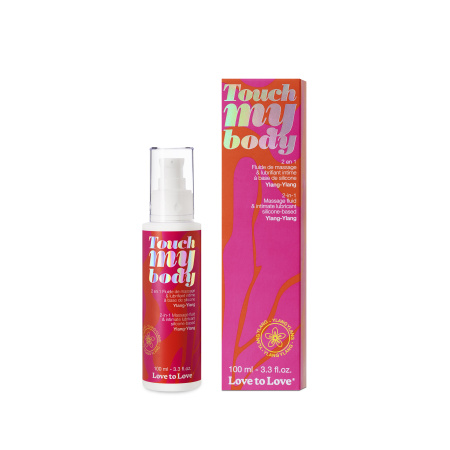 Силиконовый лубрикант 2в1 Love to Love TOUCH MY BODY Иланг-иланг 100мл_4