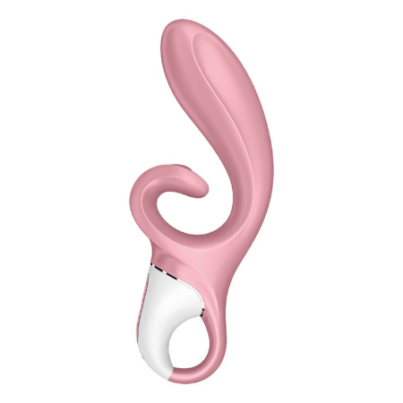 Вибратор-кролик Satisfyer Hug me, розовый_2