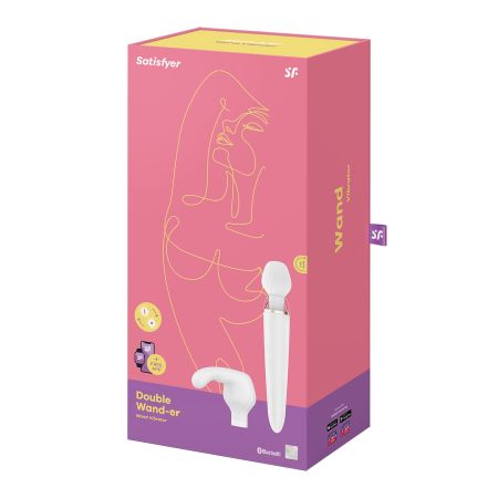 Вибромассажер для тела Satisfyer Wand-er Woman, белый_10