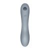 Вакуумно-клиторальный вибромассажер Satisfyer Curvy Trinity 3, серый_8