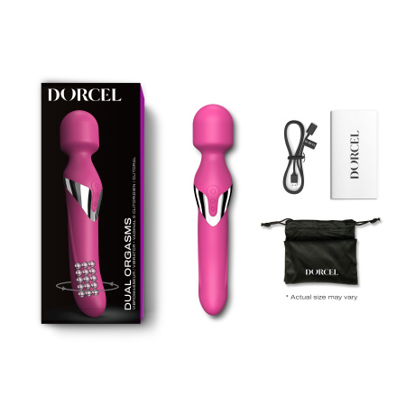 Вибромассажер для тела Dorcel DUAL ORGASMS MAGENTA, пурпурный_1