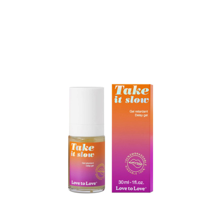 Пролонгирующий гель для мужчин Love to Love Take It Slow, 30 мл._3