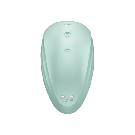 Вакуумно-волновой стимулятор с вибрацией Satisfyer Pearl Diver, мятный_3