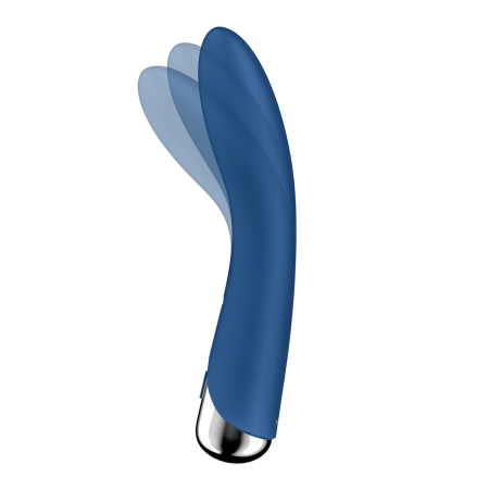Вращающийся вибратор Satisfyer Spinning Vibe 1, голубой_3