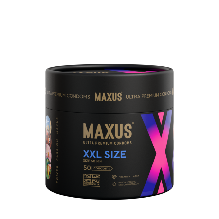 Презервативы MAXUS XXL, с увеличенным размером, 50 шт_1