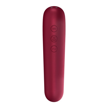 Вакуумно-волновой стимулятор Satisfyer Dual Love, красный_5