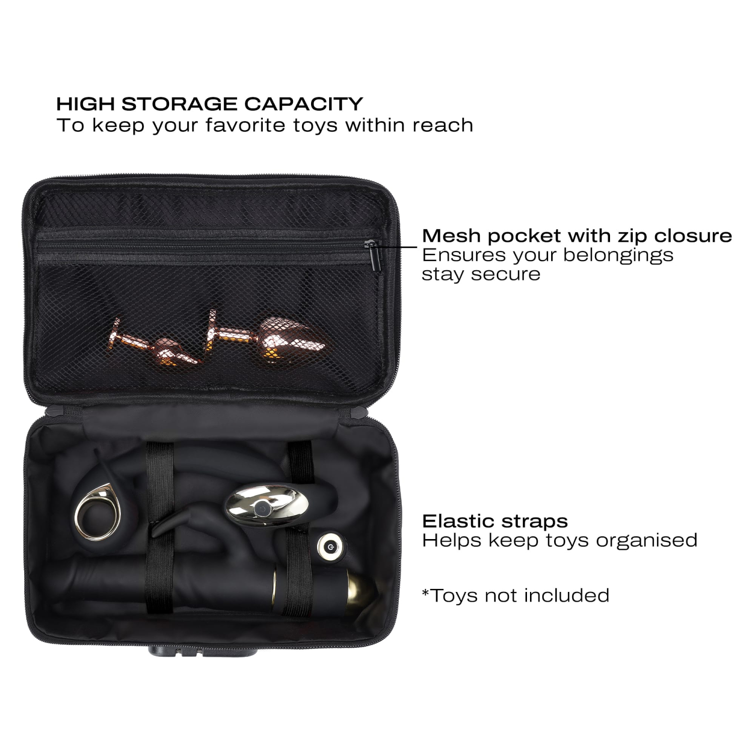 Сумочка для хранения игрушек Dorcel DISCREET BOX LUXURY GREEN_4