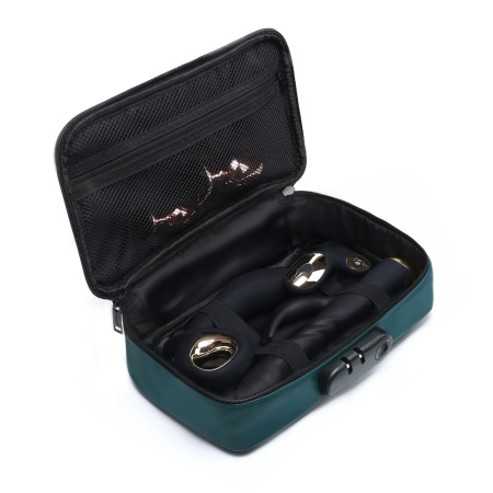 Сумочка для хранения игрушек Dorcel DISCREET BOX LUXURY GREEN_3