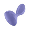 Анальная пробка Satisfyer Sweet Seal с вибрацией и управлением с телефона, лиловая_4