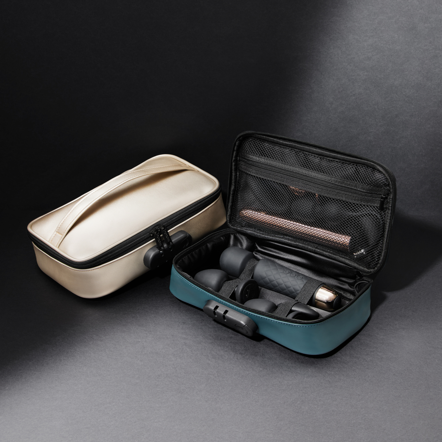 Сумочка для хранения игрушек Dorcel DISCREET BOX LUXURY GREEN_9