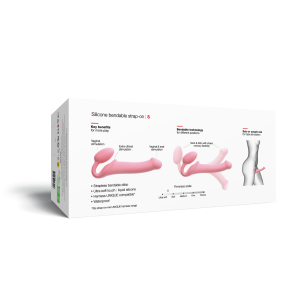 Bendable-strap-on-fake-PINK-S-V