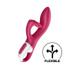 Вибратор-кролик Satisfyer Embrace me, ягодный_3