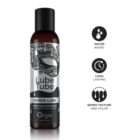 Интимный гель Orgie Lube Tube Semen Lube имитация спермы 150мл_1