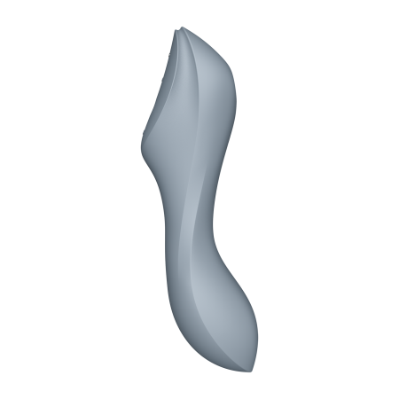 Вакуумно-клиторальный вибромассажер Satisfyer Curvy Trinity 3, серый_6