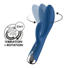 Вибратор кролик Satisfyer Spinning Rabbit 1, голубой_1