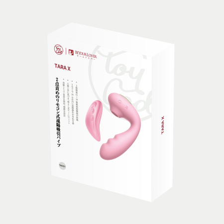 Вакуумный вибростимулятор BeYourLover Tara с дистанционным управлением, розовый_6