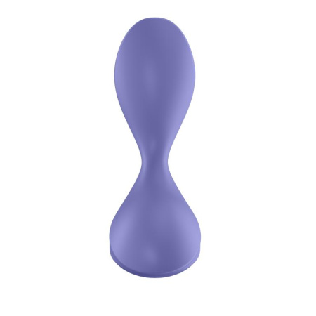 Анальная пробка Satisfyer Sweet Seal с вибрацией и управлением с телефона, лиловая_7
