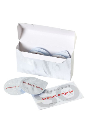Презервативы Sagami Original 002, полиуретан, 6 шт._5