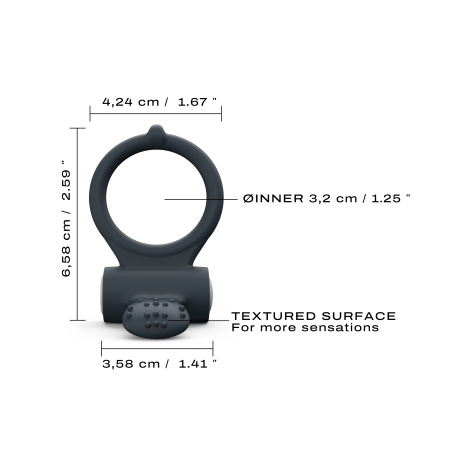 Эрекционное кольцо DORCEL POWER CLIT BLACK_4