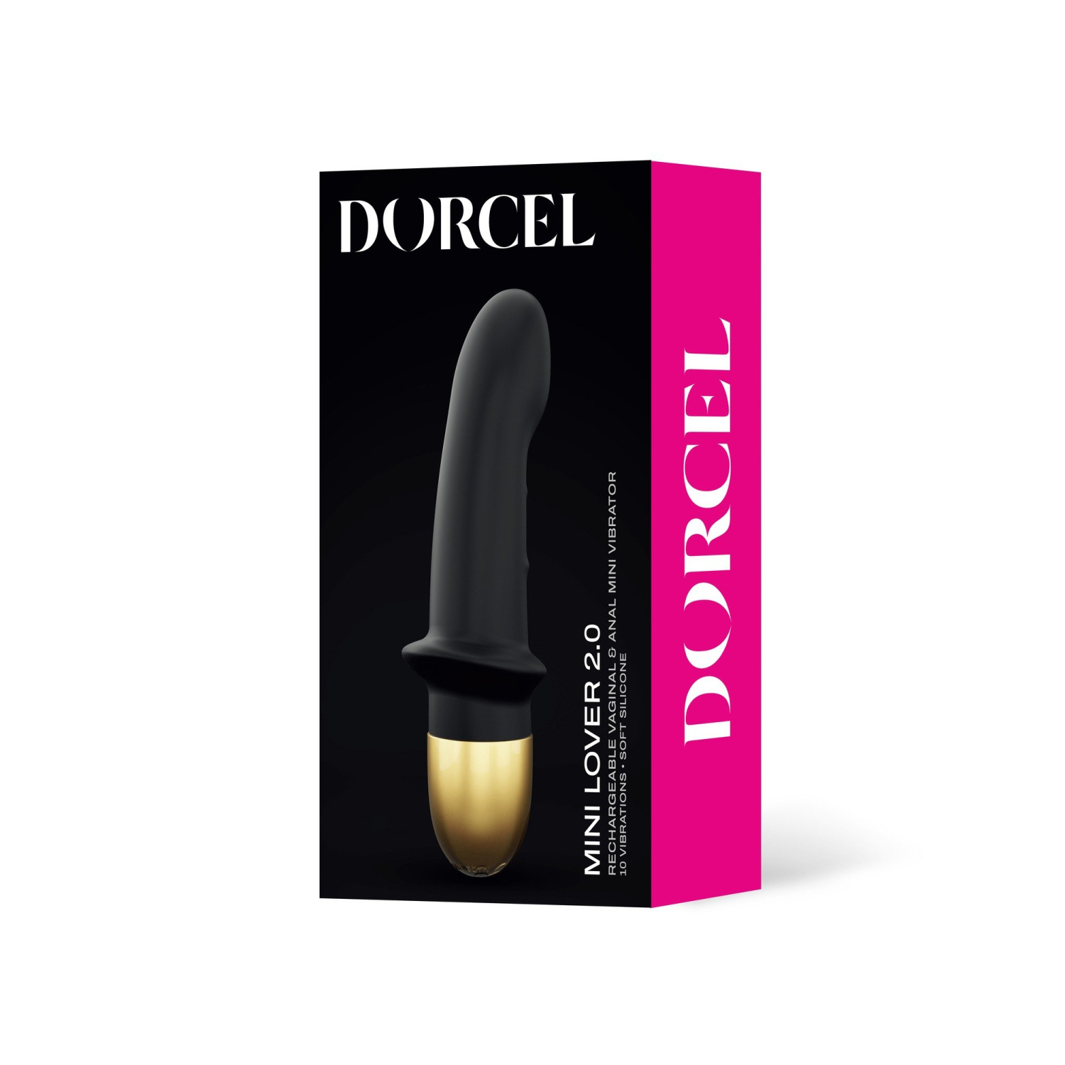 Вибратор Dorcel MINI LOVER BLACK 2.0, черный_1