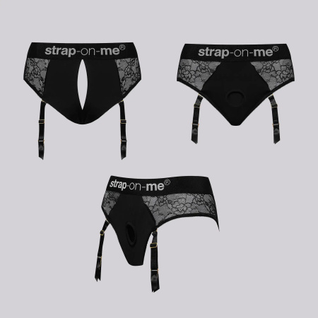 Трусики для страпона Strap-on-me Harness Lingerie Diva, XS_5