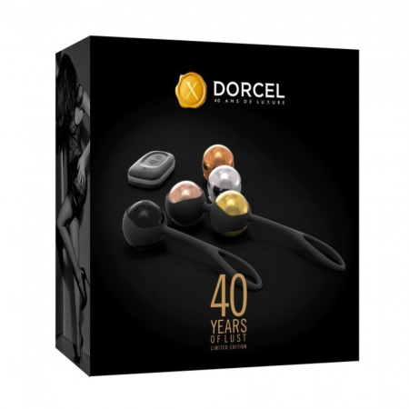 Набор вагинальных шариков Dorcel TRAINING BALLS со смещенным центром тяжести и вибрацией_5